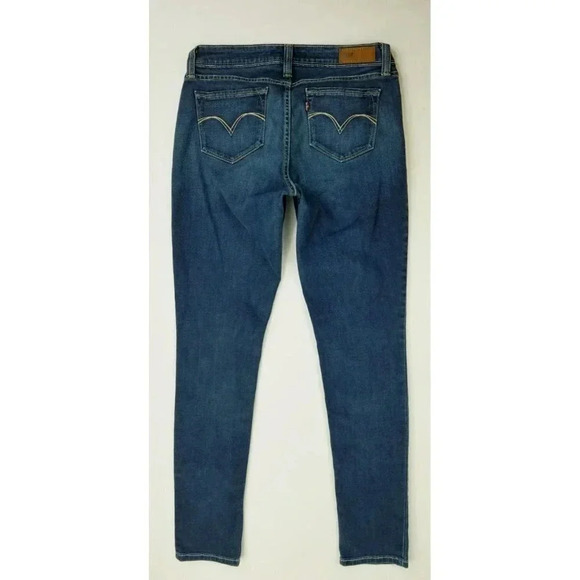 Levi's 30X30 Women's Bold Curve Low Rise Skinny Silhouette Size 11 Juniors Jeans - Picture 1 of 14